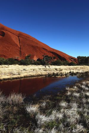 Uluru After Rare Rains 